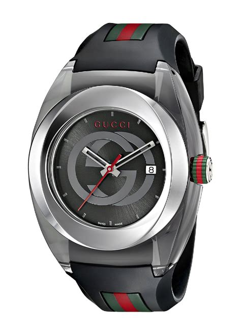 gucci rubber watch replica|second hand men's gucci watches.